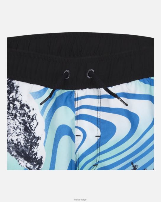 klær barn Hurley fotoreal trekk på badebukser svart R406L612