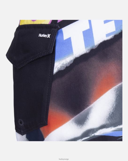 klær barn Hurley x nascar phantom boardshort svart R406L611