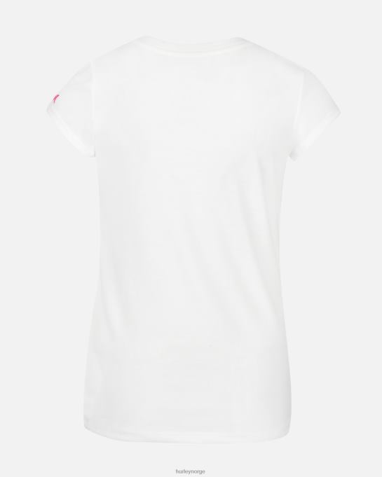 klær barn Hurley kjærlighet ved første bit t-skjorte hvit R406L616