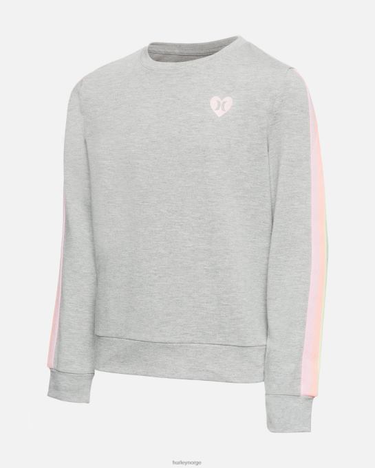 klær barn Hurley liten regnbue sport crewneck dk grålyng R406L619