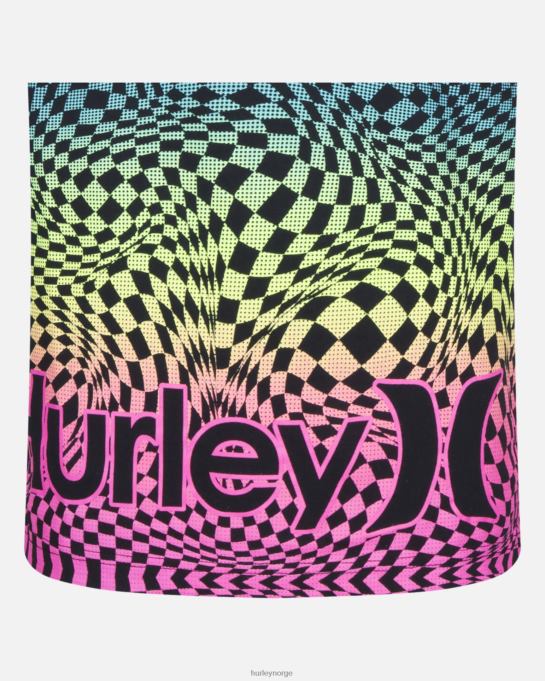 klær barn Hurley rutete t-skjorte svart R406L608