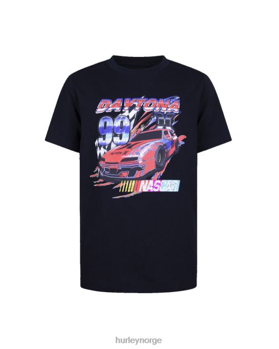 klær barn Hurley x nascar hverdags kortermet t-skjorte svart R406L610