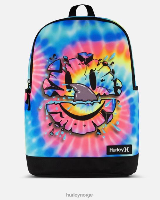 tilbehør barn Hurley en eneste grafisk ryggsekk svart (slipsfarge) R406L615
