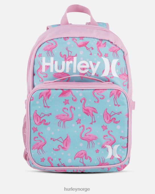 tilbehør barn Hurley en og bare ryggsekk lunsjsett nordlys grønn R406L623