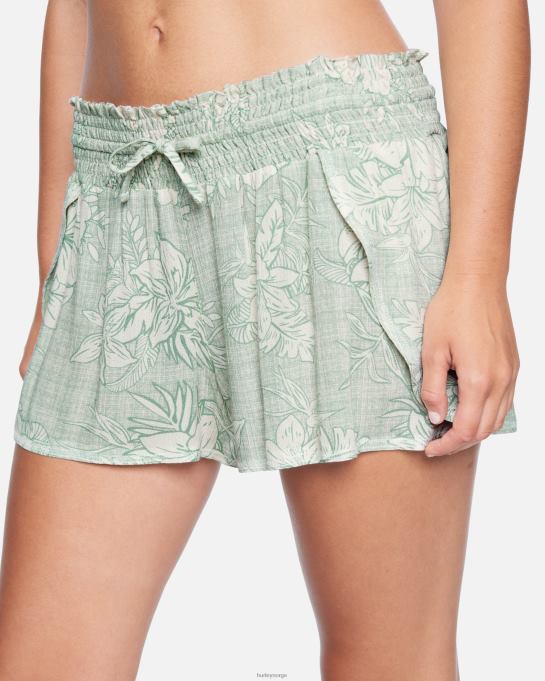 klær kvinner Hurley weekender vevde walkshorts pacifico lilje R406L586