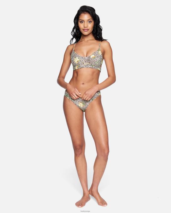 klær kvinner Hurley bikini bralette jungel katt R406L526