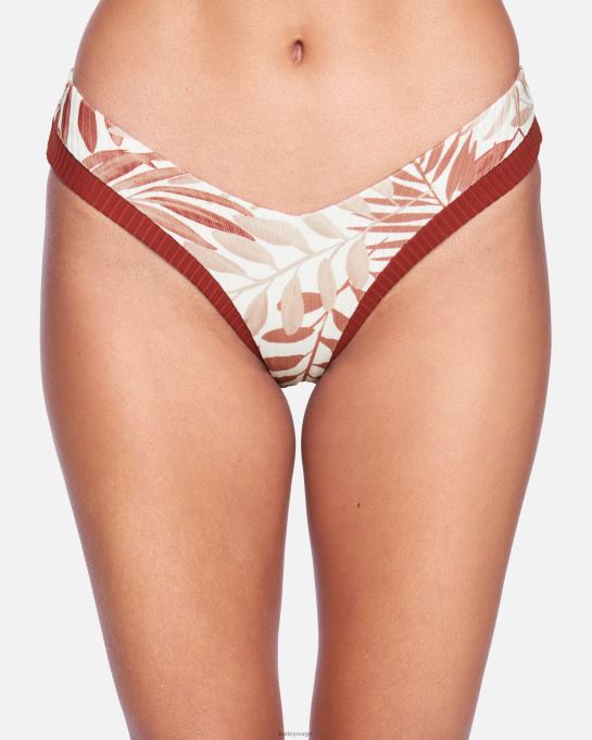 klær kvinner Hurley blokkert moderat bunn sedertre multi R406L543