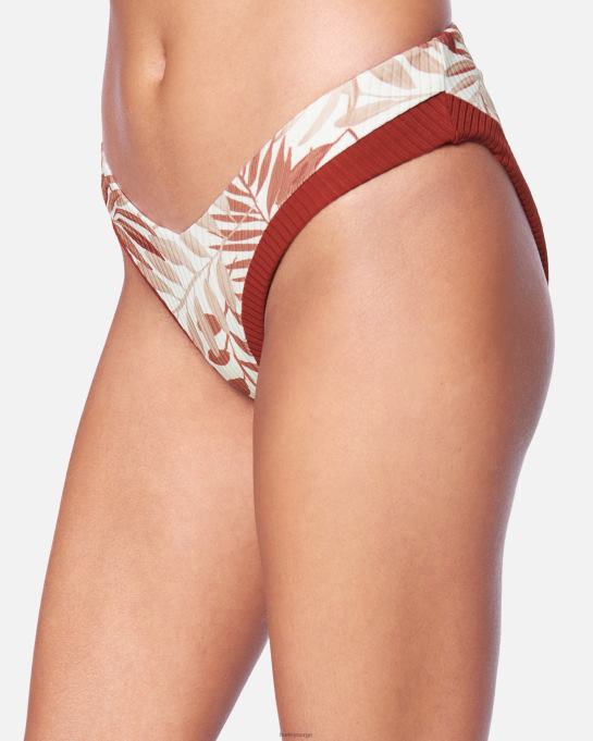 klær kvinner Hurley blokkert moderat bunn sedertre multi R406L543