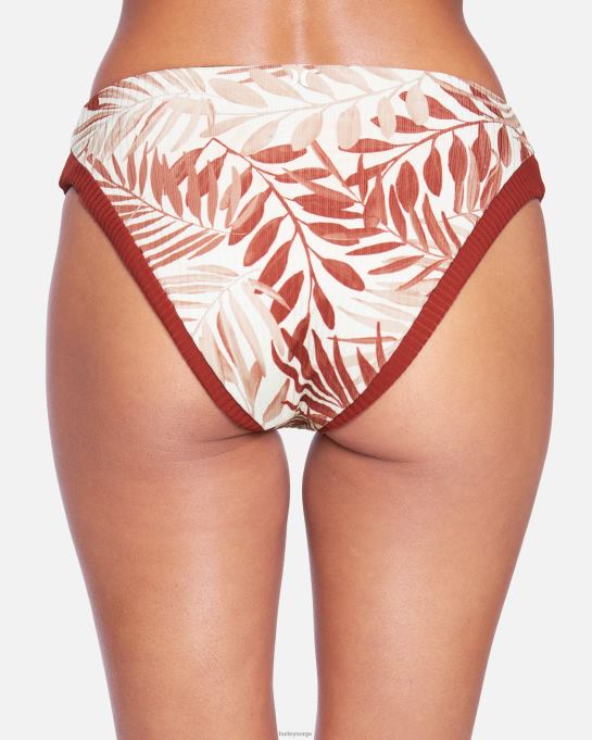 klær kvinner Hurley blokkert moderat bunn sedertre multi R406L543