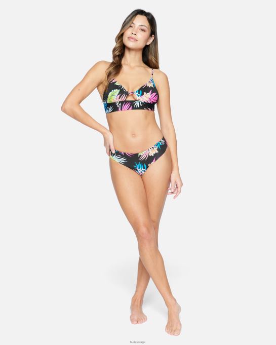 klær kvinner Hurley hana vendbar bralette svart/tiki multi R406L460