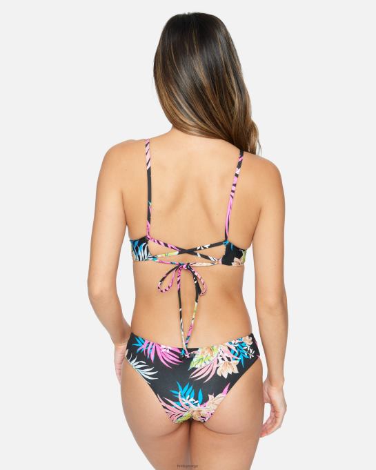 klær kvinner Hurley hana vendbar frekk hipster svart/tiki multi R406L461