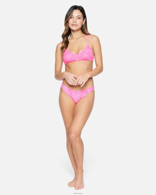 klær kvinner Hurley jungelvandring moderat bunn rosa punch R406L472