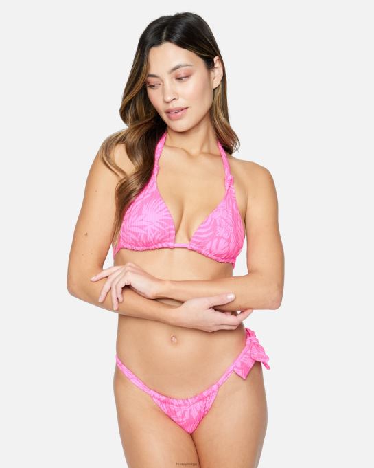 klær kvinner Hurley jungle walk frekk myk slips bunn rosa punch R406L463