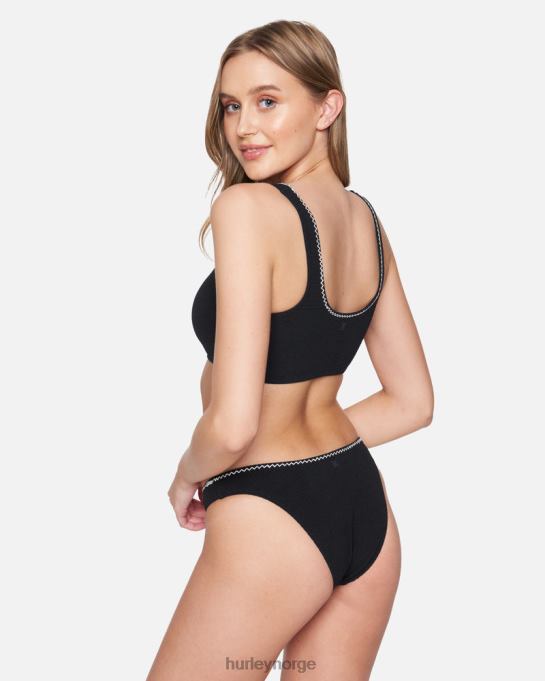 klær kvinner Hurley kystnær moderat bunn svart hvit R406L487