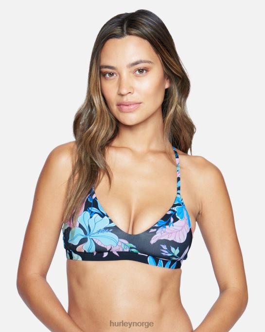 klær kvinner Hurley lost paradise justerbar bikini topp tapt paradis multi R406L524