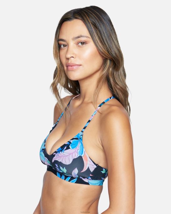 klær kvinner Hurley lost paradise justerbar bikini topp tapt paradis multi R406L524