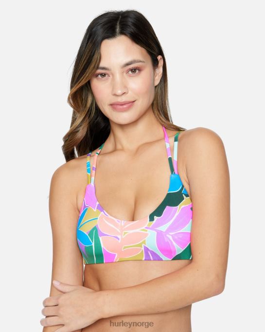 klær kvinner Hurley max isla pull på toppen fiolett R406L483