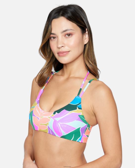 klær kvinner Hurley max isla pull på toppen fiolett R406L483