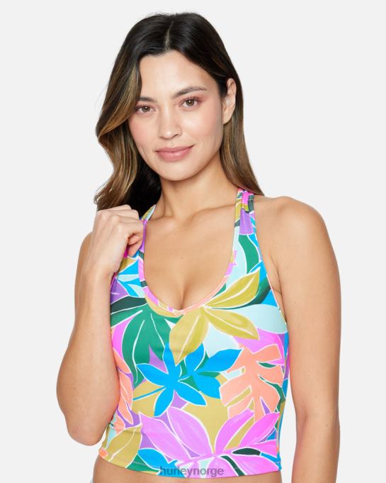 klær kvinner Hurley max isla tankini fiolett R406L491