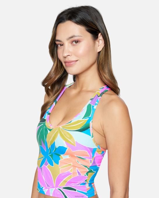 klær kvinner Hurley max isla tankini fiolett R406L491