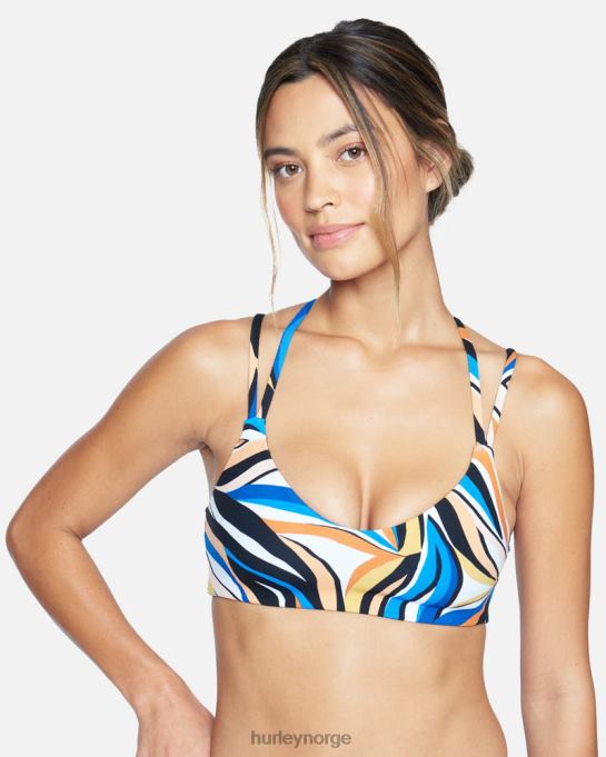 klær kvinner Hurley max sanddyner trekker på toppen sanddyner multi R406L527