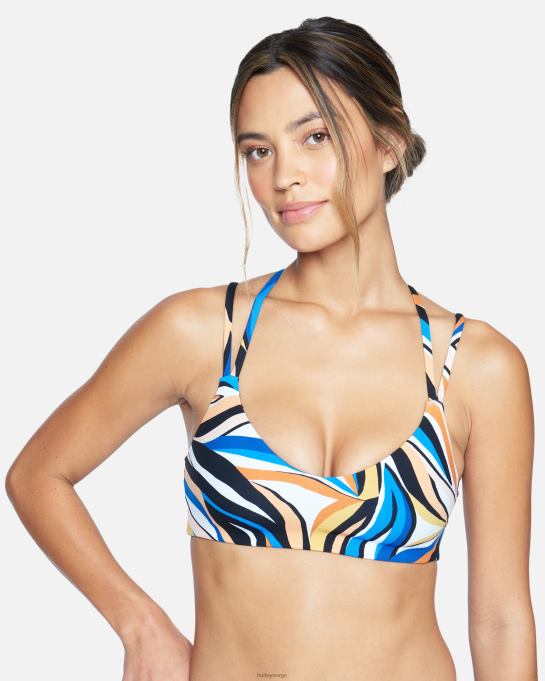 klær kvinner Hurley max sanddyner trekker på toppen sanddyner multi R406L527