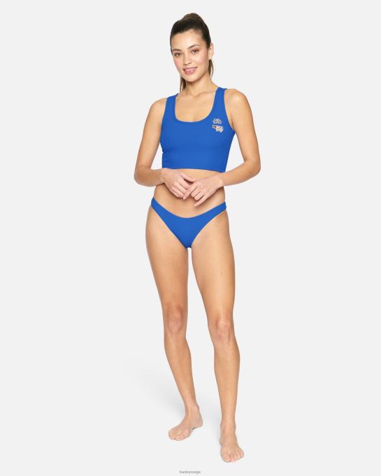 klær kvinner Hurley nascar rib frekk fransk bunn nascar blå R406L523