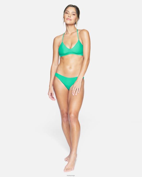 klær kvinner Hurley solid vendbar moderat bunn jungel jade/syrin R406L528