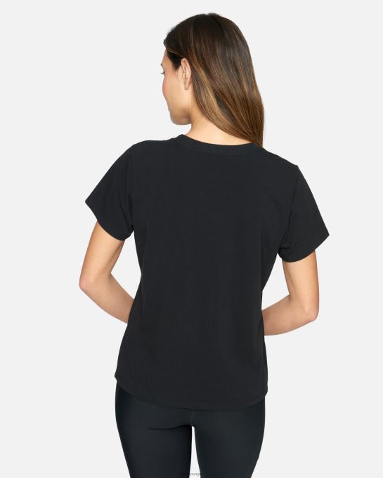 klær kvinner Hurley klassisk leopard t-skjorte svart R406L566