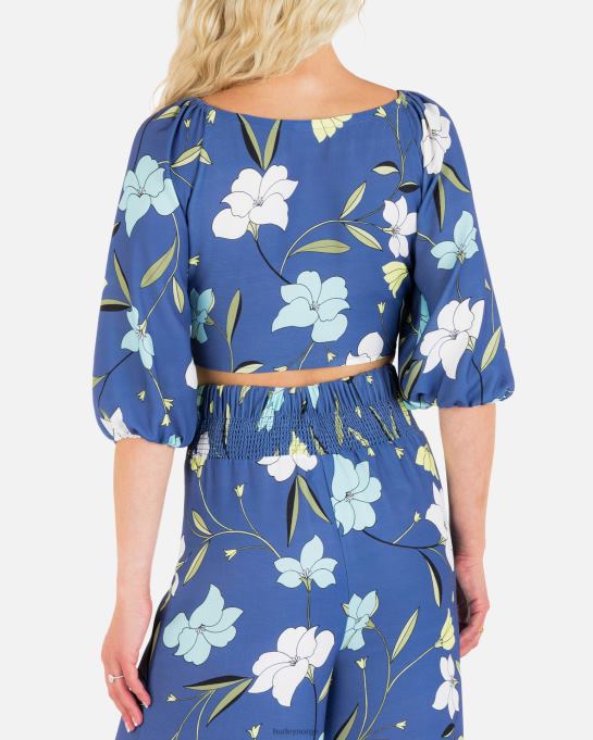 klær kvinner Hurley poppy crop top mørke blå R406L550