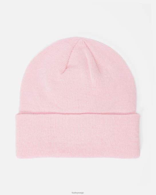 tilbehør kvinner Hurley beanie med diamantmansjett rosa skum R406L602