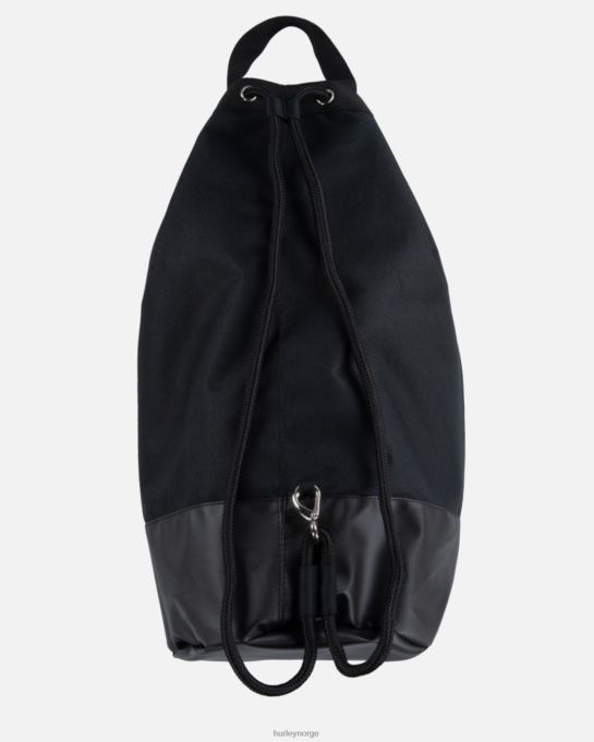 tilbehør kvinner Hurley strandveske med snøring svart R406L604