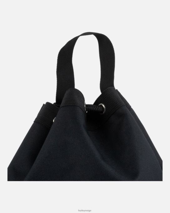 tilbehør kvinner Hurley strandveske med snøring svart R406L604
