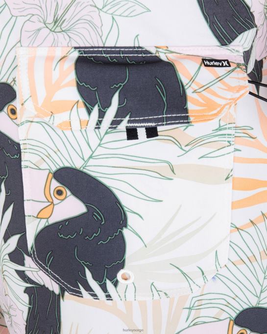 klær menn Hurley Phantom-eco block party 18" boardshort knapt bein R406L145