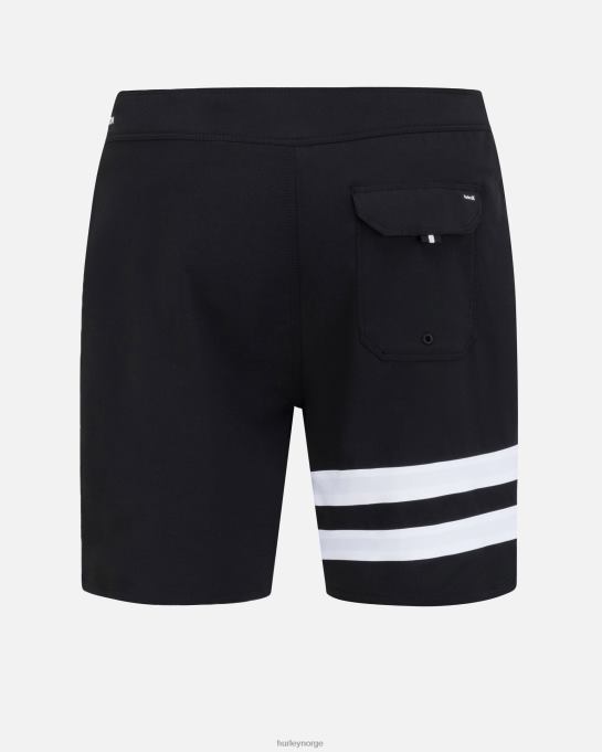 klær menn Hurley Phantom-eco block party 18" boardshort svart R406L142