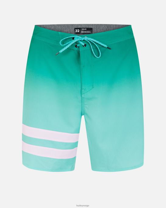 klær menn Hurley Phantom-eco block party 18" boardshort tropisk tåke R406L101