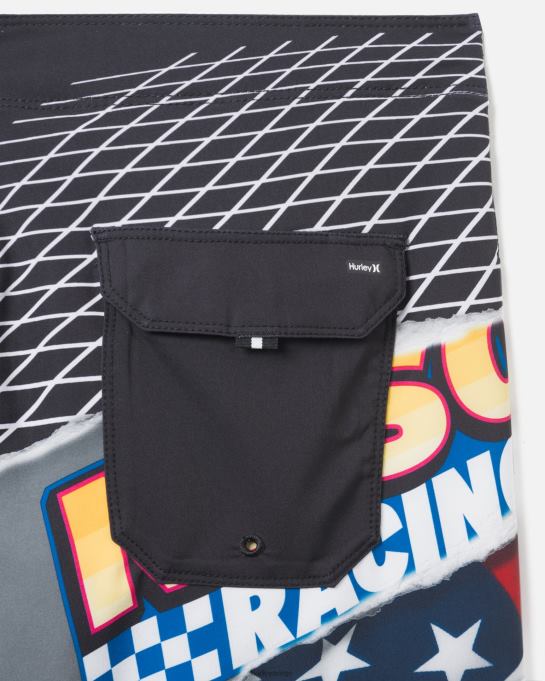klær menn Hurley Phantom-eco nascar racing 20" boardshort svart R406L148
