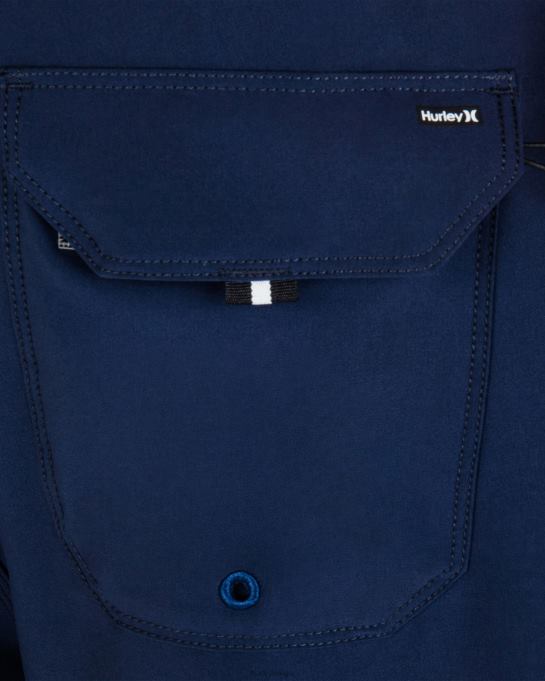 klær menn Hurley Phantom-eco one and only solid 18" boardshort obsidian R406L151