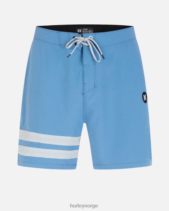 klær menn Hurley block party 18" boardshort middels blå R406L153