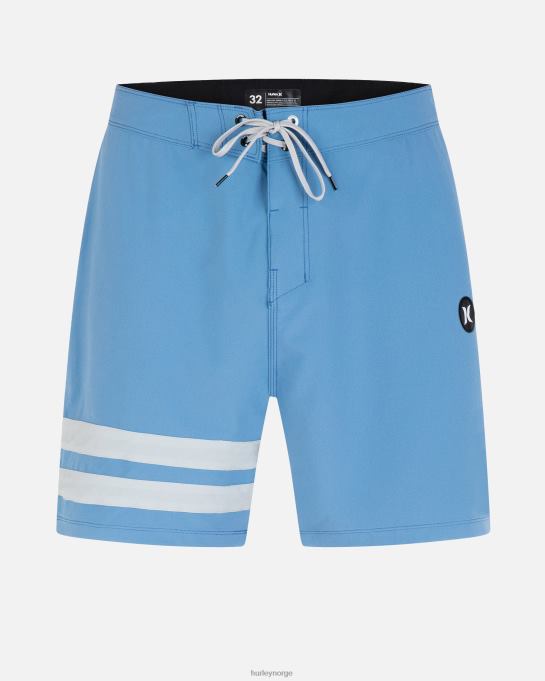 klær menn Hurley block party 18" boardshort middels blå R406L153