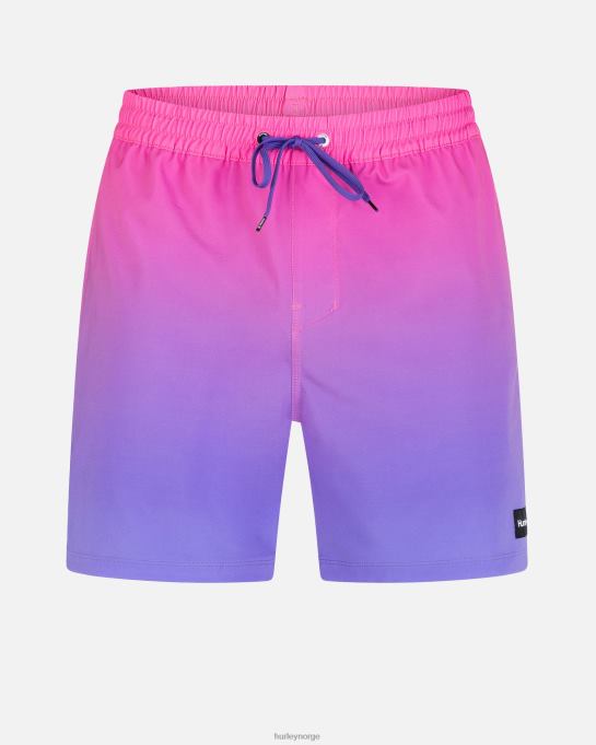 klær menn Hurley kanonball volley 17" boardshort plomme dis R406L179