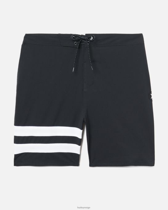 klær menn Hurley phantom block party boardshorts 18" svart kombo R406L154