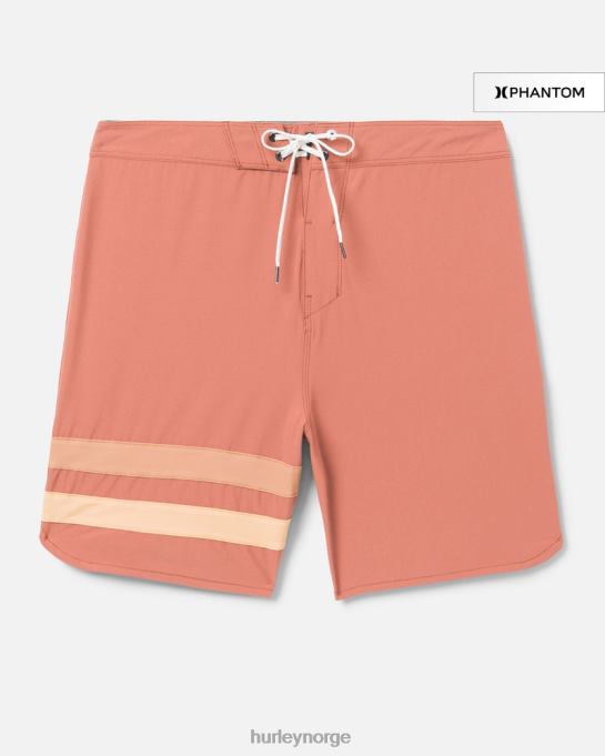 klær menn Hurley phantom block party boardshorts 18" zion rust R406L152