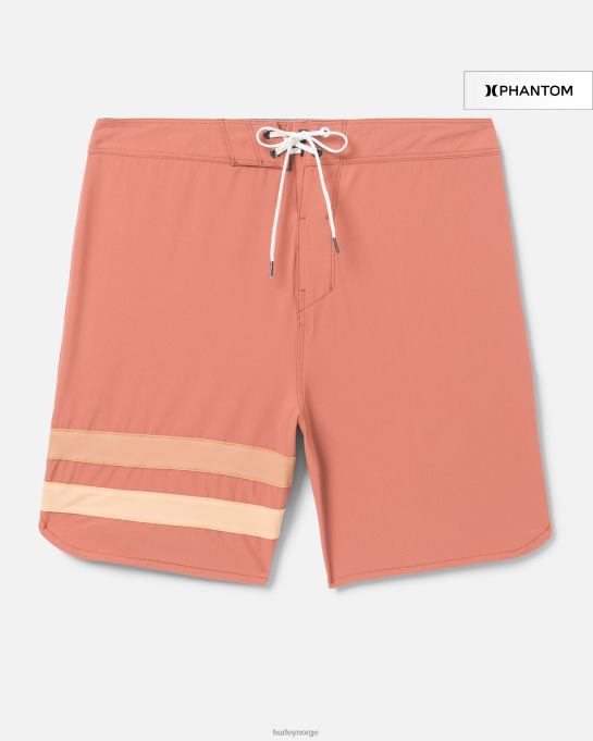 klær menn Hurley phantom block party boardshorts 18" zion rust R406L152