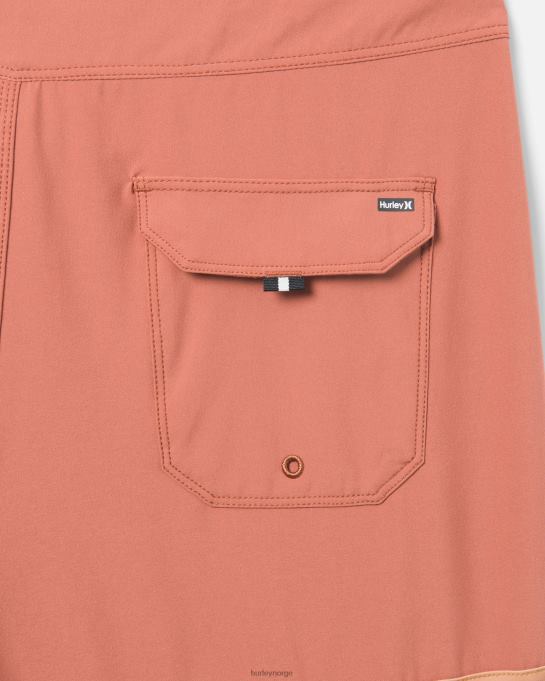 klær menn Hurley phantom block party boardshorts 18" zion rust R406L152