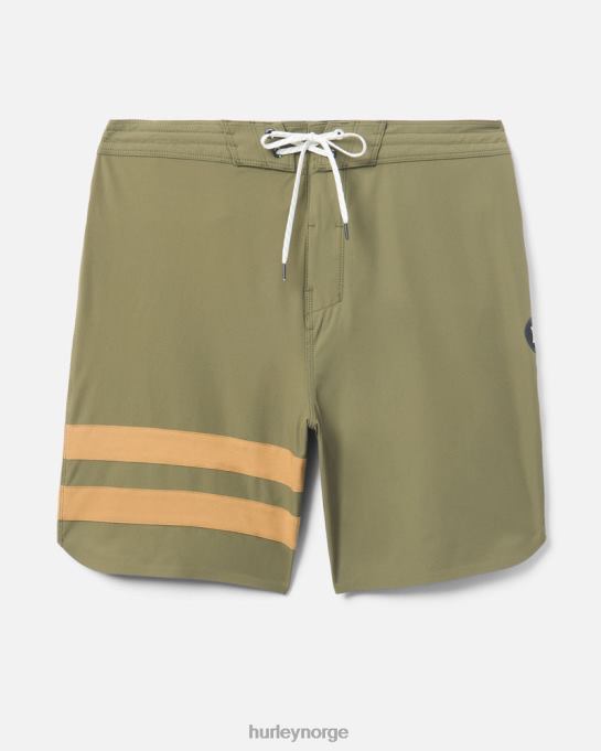 klær menn Hurley phantom+ block party renegade boardshort 18" oliven R406L155