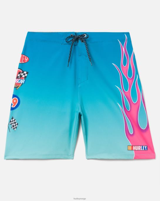 klær menn Hurley phantom-eco nascar flames 18" boardshort arktisk neon R406L181