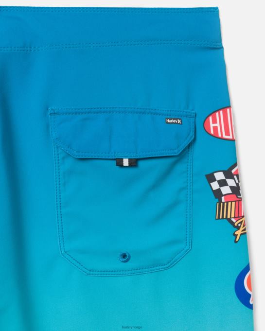klær menn Hurley phantom-eco nascar flames 18" boardshort arktisk neon R406L181