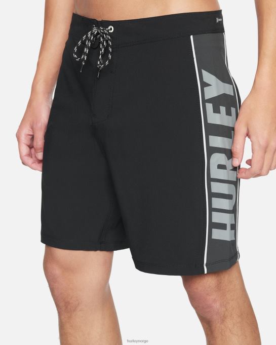 klær menn Hurley phantom fastlane boardshorts 18" svart R406L201