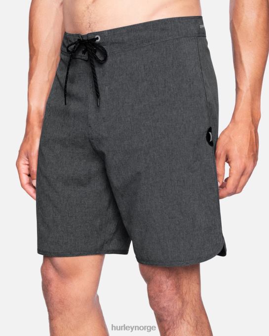 klær menn Hurley phantom one and only heather boardshorts 18" svart R406L199